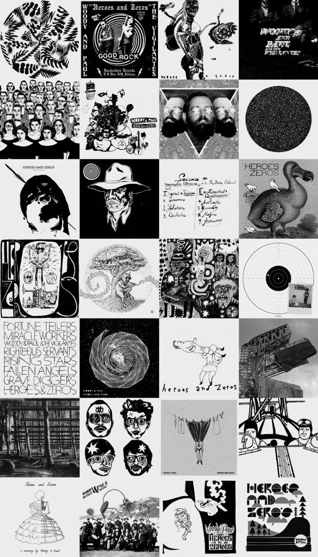 Woody & Paul vinyl exposition - Dutch Design Week